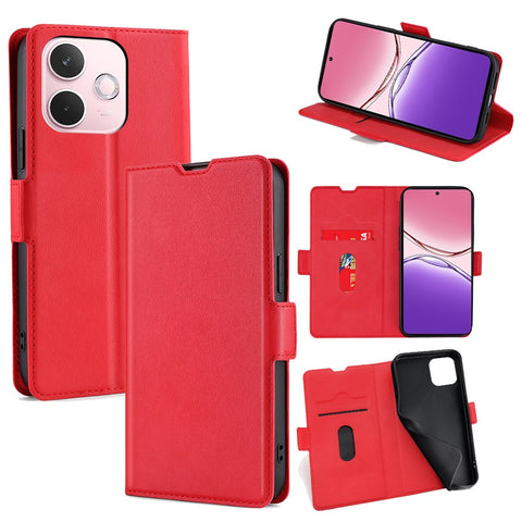 For Oppo A5 Pro 4G (Global) / 5G (Global) / A5 Energy 5G (China) Case Card Holder PU Leather Phone Cover