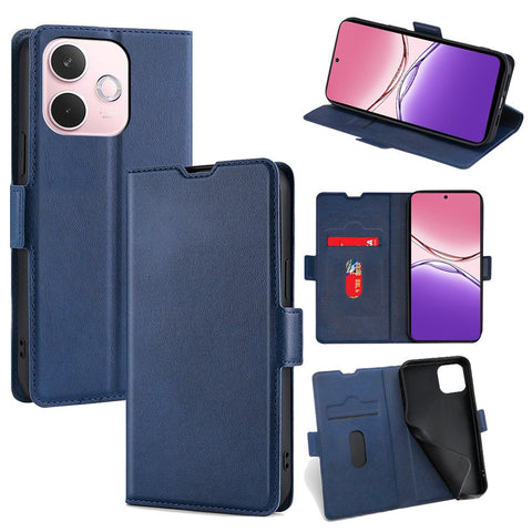 For Oppo A5 Pro 4G (Global) / 5G (Global) / A5 Energy 5G (China) Case Card Holder PU Leather Phone Cover