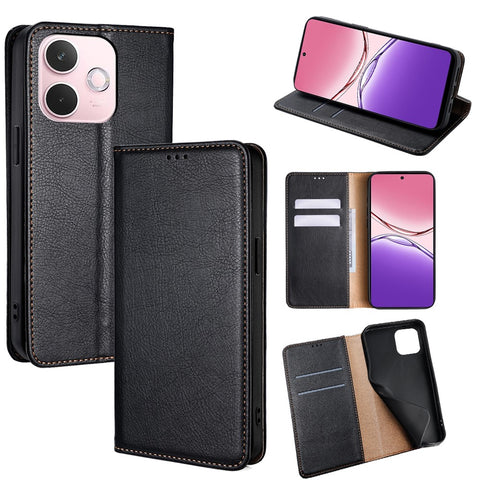 For Oppo A5 Pro 4G (Global) / 5G (Global) / A5 Energy 5G (China) Case Wallet PU Leather Magnetic Auto-Absorbed Phone Cover