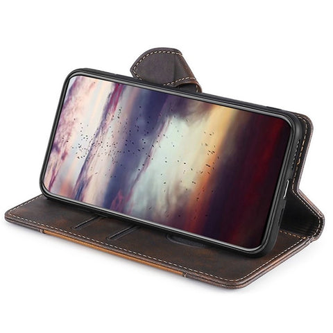 For Oppo A5 Pro 4G (Global) / 5G (Global) / A5 Energy 5G (China) Case Leather Wallet Phone Cover with Straw Hat Magnetic Clasp