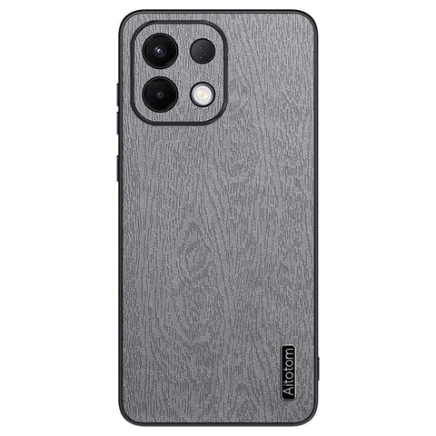 Wood Texture Case For Oppo K13 5G  /  K13x  /  K12s (China) PU Leather Coated PC TPU Phone Cover