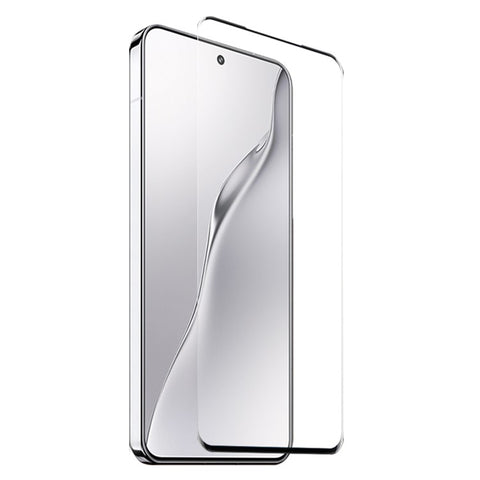 NORTHJO For Xiaomi 15 Pro Case Shockproof TPU Clear Phone Cover with 3D Curved Tempered Glass