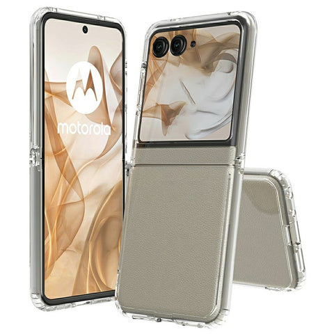 For Motorola Razr 2025 Case TPU + Acrylic Clear Phone Cover, Integrated Design