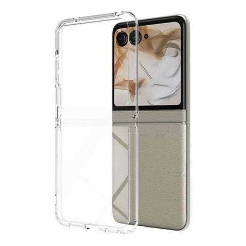 For Motorola Razr 2025 Case TPU + Acrylic Clear Phone Cover, Integrated Design