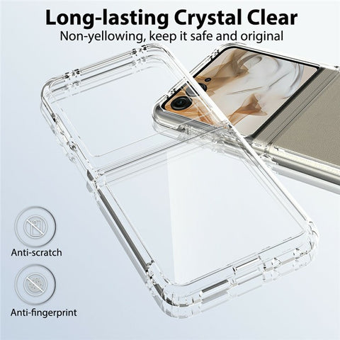 For Motorola Razr 2025 Case TPU + Acrylic Clear Phone Cover, Integrated Design