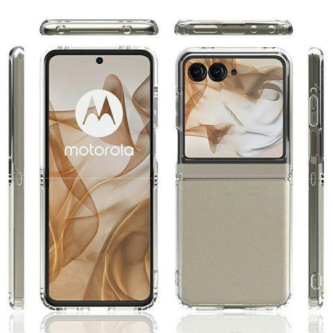 For Motorola Razr 2025 Case TPU + Acrylic Clear Phone Cover, Integrated Design