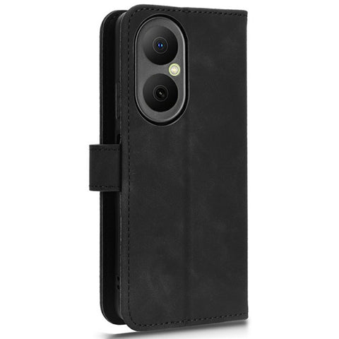 For Huawei Enjoy 80 Leather Case Skin Feel Anti Drop Wallet Flip Phone Cover