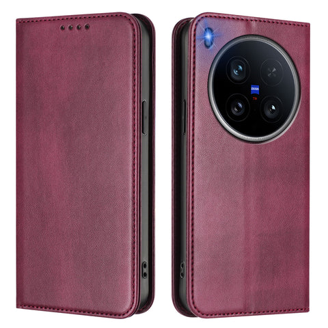 For vivo X200 Ultra 5G Wallet Cases Retro Texture RFID Blocking Leather Phone Cover