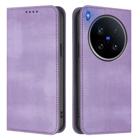 For vivo X200 Ultra 5G Wallet Cases Retro Texture RFID Blocking Leather Phone Cover