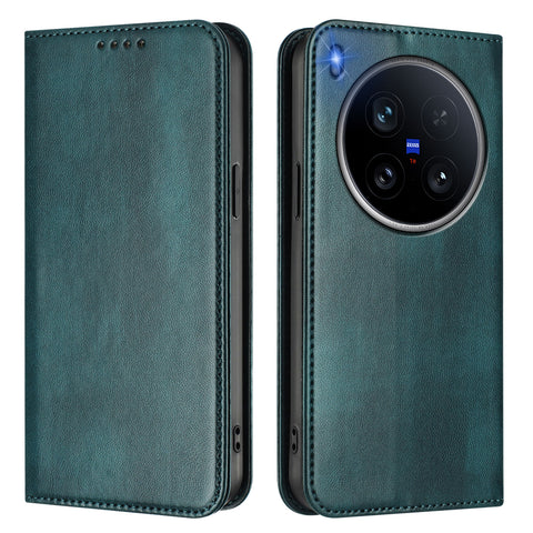 For vivo X200 Ultra 5G Wallet Cases Retro Texture RFID Blocking Leather Phone Cover