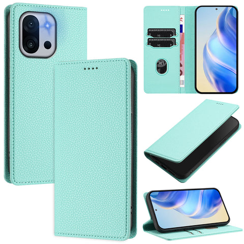 For OnePlus 13T 5G Wallet Case RFID Blocking Litchi Texture Leather Mobile Cover