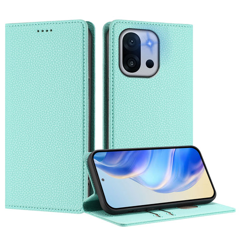 For OnePlus 13T 5G Wallet Case RFID Blocking Litchi Texture Leather Mobile Cover