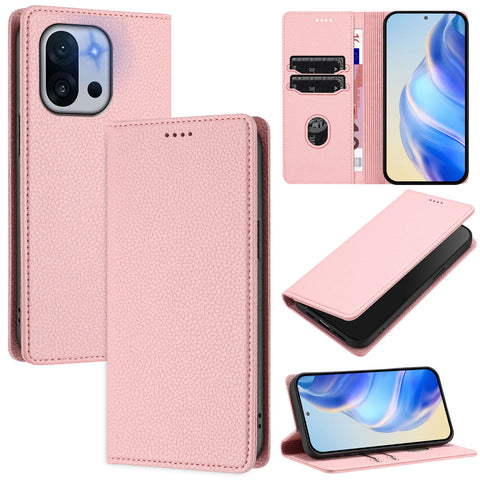 For OnePlus 13T 5G Wallet Case RFID Blocking Litchi Texture Leather Mobile Cover