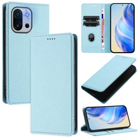For OnePlus 13T 5G Wallet Case RFID Blocking Litchi Texture Leather Mobile Cover