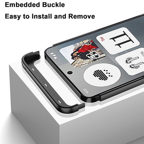 GKK Shield Series For Nothing Phone (3a) Magnetic Case with Kickstand Detachable Design Hard PC Phone Cover