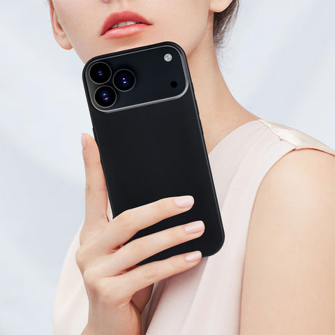 For iPhone 17 Pro Max TPU Case Soft Matte Anti-fingerprint Phone Back Cover
