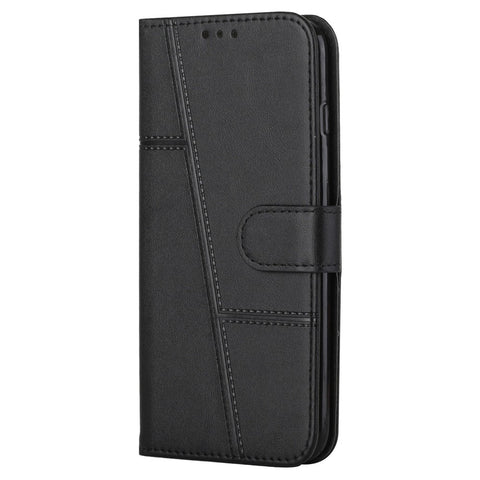 For Oppo A57 (2022) 5G / A77 5G / A77 4G / A57 4G / A57e 4G / A57s 4G / Realme V23 5G / OnePlus Nord N20 SE 4G Wallet Case Stitching PU Leather Stand Magnetic Phone Cover with Strap