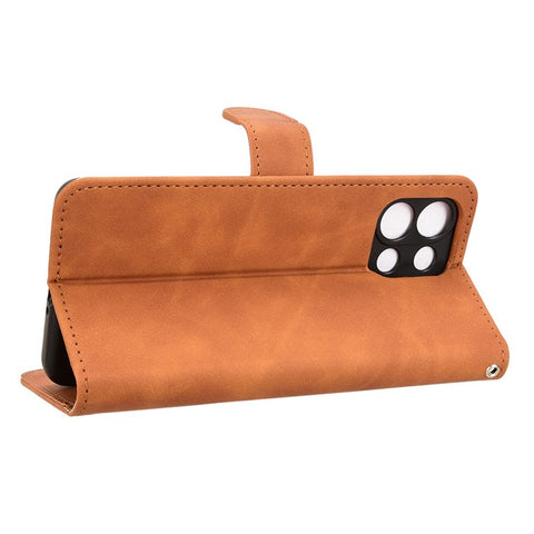 Leather Case For Oppo K13 5G  /  K13x  /  K12s (China) Skin Feel Anti Drop Wallet Flip Phone Cover