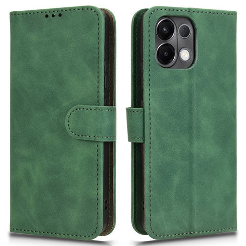 Leather Case For Oppo K13 5G  /  K13x  /  K12s (China) Skin Feel Anti Drop Wallet Flip Phone Cover