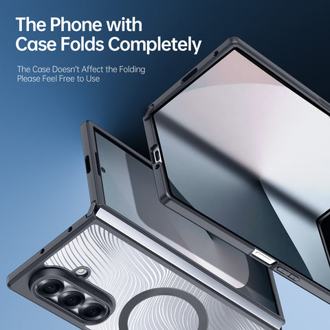 DUX DUCIS For Samsung Galaxy Z Fold7 5G Case  Aimo Series Magnetic Case PC+TPU Slim Cover (REACH Certification)