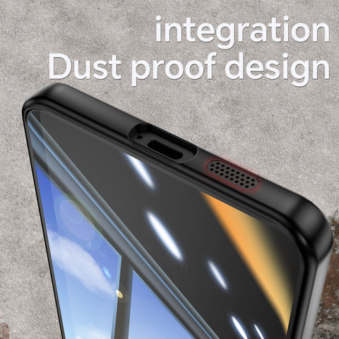 WANLONFENG For Samsung Galaxy S25 Edge TPU Case  Shockproof Clear Phone Cover with Tempered Glass Film