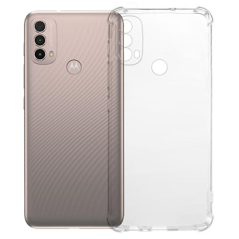 KALEBOL For Motorola Moto E40 Case 1.5mm TPU Transparent Anti-Drop Phone Cover