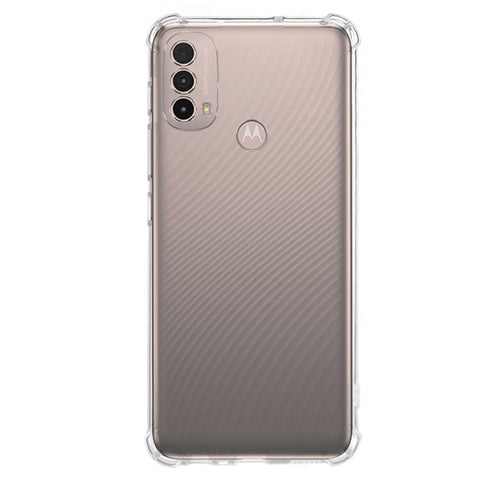 KALEBOL For Motorola Moto E40 Case 1.5mm TPU Transparent Anti-Drop Phone Cover