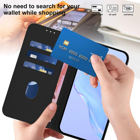 For Oppo K13 5G Case Solid Color Wallet Leather Phone Cover with Strap