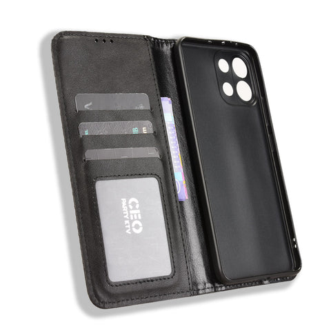 For Oppo K13 5G Leather Case Wallet Stand Retro Texture Phone Cover