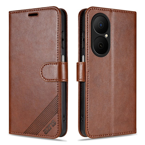 AZNS For Huawei Enjoy 80 Case Anti-Scratch PU Leather Stand Wallet Phone Cover