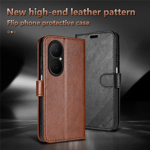 AZNS For Huawei Enjoy 80 Case Anti-Scratch PU Leather Stand Wallet Phone Cover