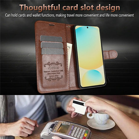 AZNS For Huawei Enjoy 80 Case Anti-Scratch PU Leather Stand Wallet Phone Cover