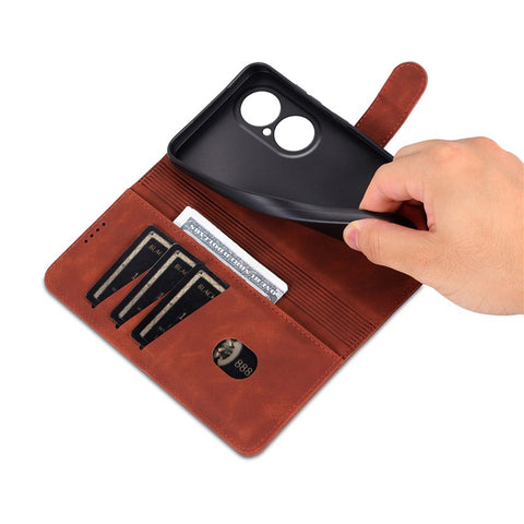 AZNS For Huawei Enjoy 80 Case PU Leather Wallet Phone Cover