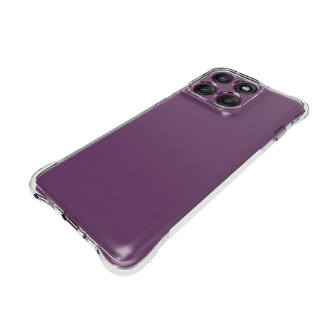 WANLONFENG For Motorola Edge 60 Pro 5G Case  WL Series 2.0mm TPU Phone Cover with Tempered Glass Film