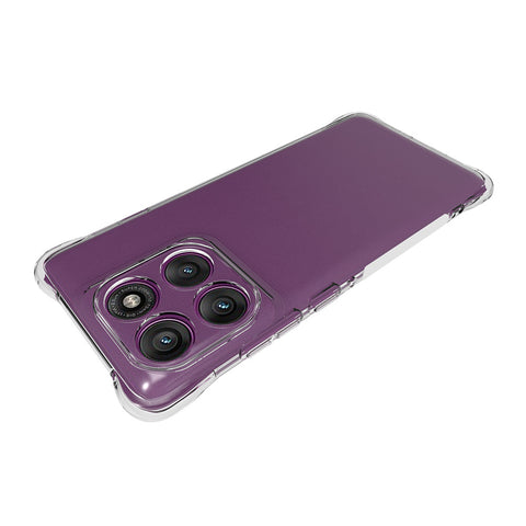 WANLONFENG For Motorola Edge 60 Pro 5G Case  WL Series 2.0mm TPU Phone Cover with Tempered Glass Film