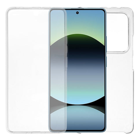 Clear Case for Xiaomi Redmi Note 14S 4G / Note 13 Pro 4G TPU Frame Acrylic Back Phone Cover with PET Film