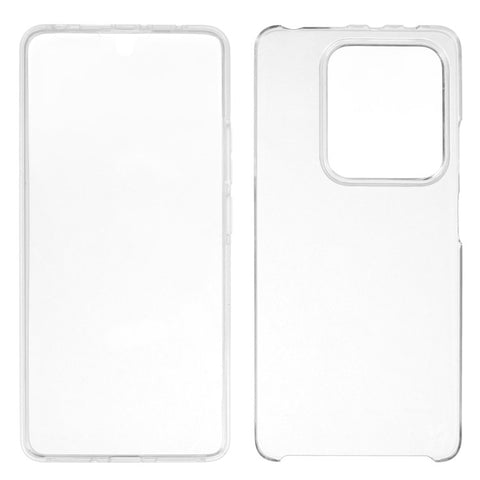 Clear Case for Xiaomi Redmi Note 14S 4G / Note 13 Pro 4G TPU Frame Acrylic Back Phone Cover with PET Film