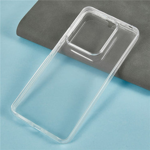 Clear Case for Xiaomi Redmi Note 14S 4G / Note 13 Pro 4G TPU Frame Acrylic Back Phone Cover with PET Film