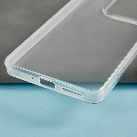 Clear Case for Xiaomi Redmi Note 14S 4G / Note 13 Pro 4G TPU Frame Acrylic Back Phone Cover with PET Film