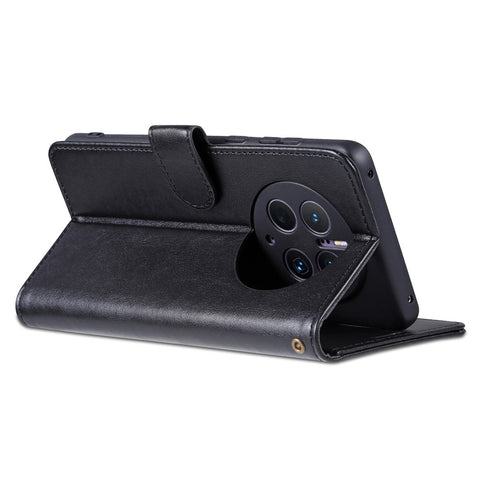 AZNS Flip Wallet Case for Huawei Mate 50 Pro 4G, Full Protection PU Leather Magnetic Closure Anti-scratch Phone Cover with Viewing Stand