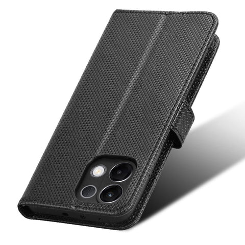 For Oppo K13 5G Leather Wallet Case with Strap Diamond Texture Phone Cover