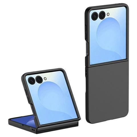 For Samsung Galaxy Z Flip7 5G Case Skin-Touch Texture Hard PC Folding Phone Cover