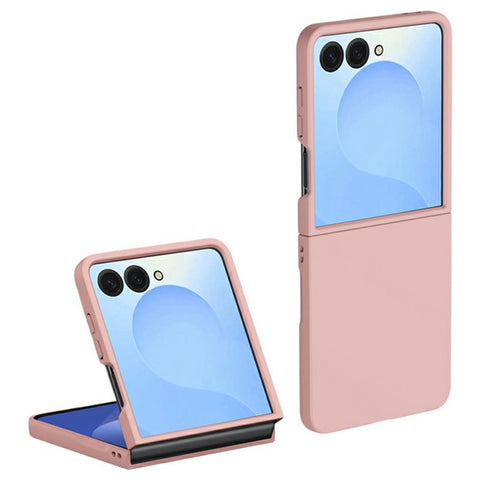 For Samsung Galaxy Z Flip7 5G Case Skin-Touch Texture Hard PC Folding Phone Cover