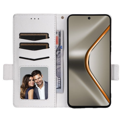 For Oppo K13 5G / K13x / K12s Case with Wrist Strap Litchi Texture PU Leather Wallet Phone Cover