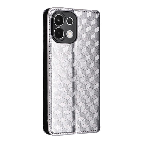 For Oppo K13 5G / K13x / K12s Case Wallet Rhombus Imprinted Leather Phone Cover