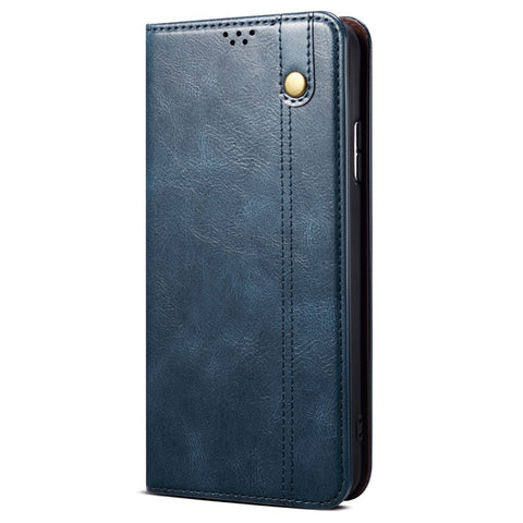 For Oppo K13 5G / K12s Case Crazy Horse Texture Waxy Leather Wallet Stand Phone Cover