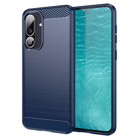 For Samsung Galaxy M56 5G / F56 5G Case Protective Phone Cover Carbon Fiber Texture Brushed