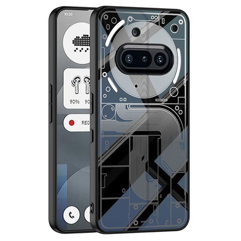 GKK For Nothing Phone (3a) Case Creative Pattern PC + TPU Skin Touch AG Phone Back Cover