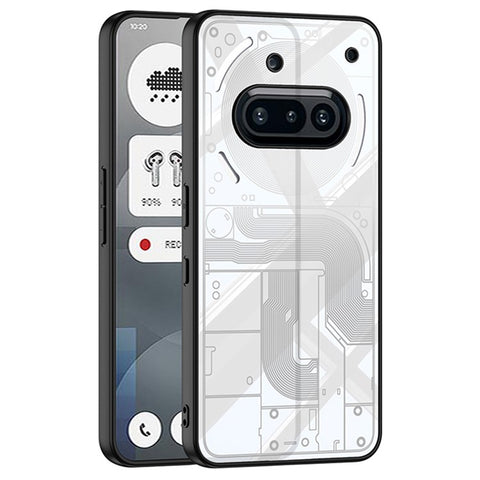 GKK For Nothing Phone (3a) Case Creative Pattern PC + TPU Skin Touch AG Phone Back Cover