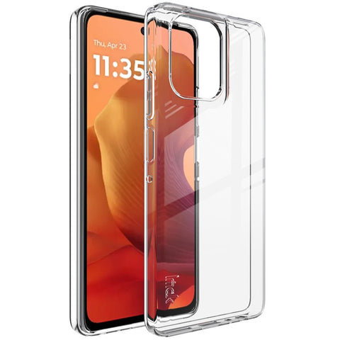 IMAK UX-10 Series For Motorola Moto G Power (2025) Clear Phone Case Soft TPU Mobile Back Cover